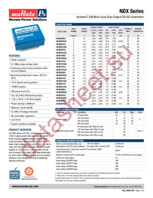 NDXD2415C datasheet  